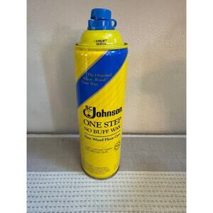SC Johnson One Step No Buff Wax 22 OZ, Discontinued 50% full